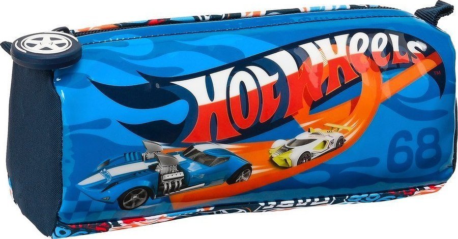 Piórnik Hot Wheels Torba szkolna Hot Wheels Challenge Wielokolorowy Granatowy (21 x 8 x 7 cm) 1