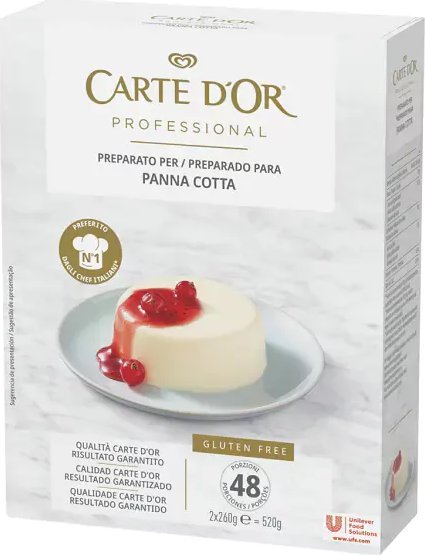 Carte dor Deser Panna Cotta Carte d'Or 0,52 kg 1