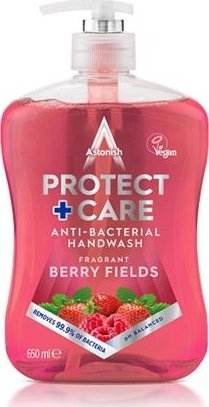 Astonish ASTONISH Mydło antybakteryjne w płynie 650ml HANDWASH BERRY FIELDS 1