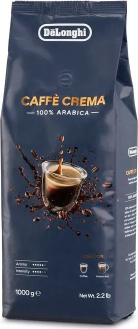 DeLonghi Caffe Crema 1 kg Kawa ziarnista Morele