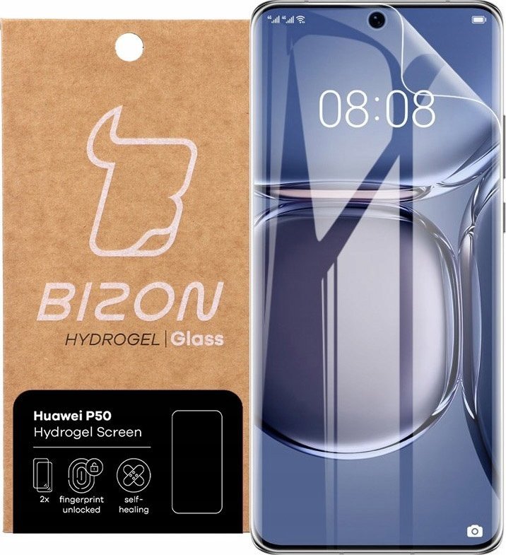 Bizon Folia ochronna hydrożelowa do Huawei P50, Bizon X2 1