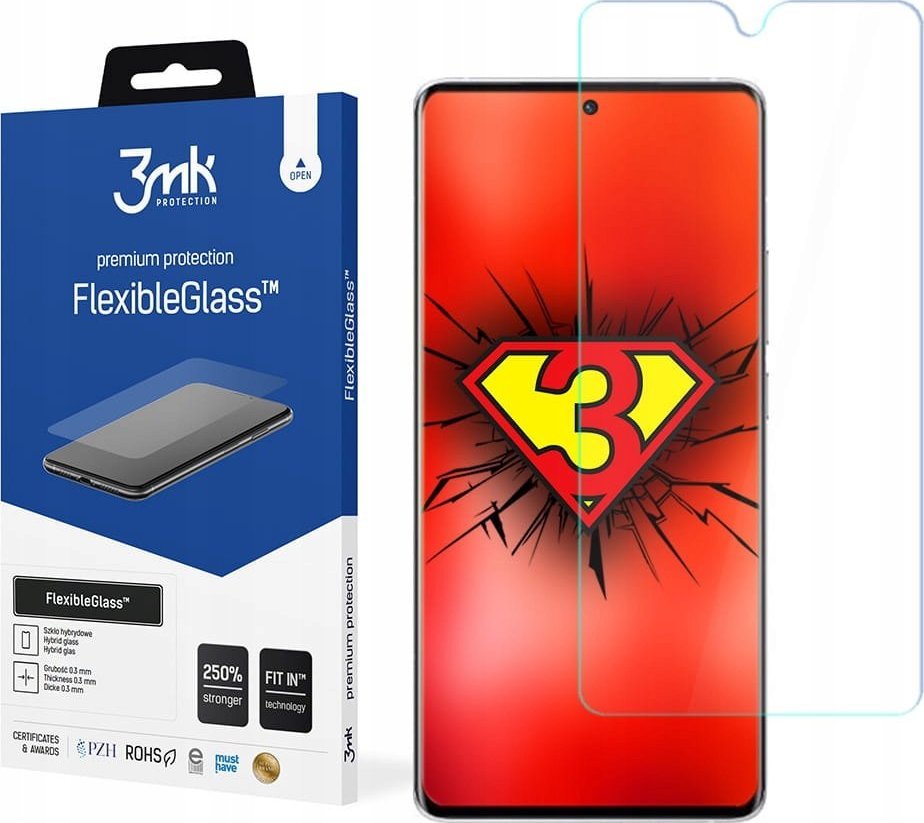 3MK Szkło ochronne 3MK do Vivo X70 Pro, Flexible 1