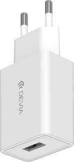 Ładowarka Devia Devia ładowarka sieciowa Smart 1x USB 2A biała 1