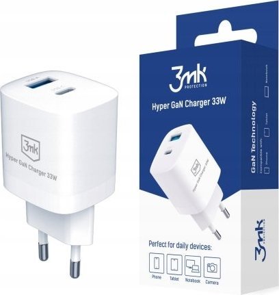 Ładowarka 3MK Ładowarka sieciowa 33W 3mk Hyper GaN Charger QC 3 1