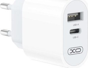 Ładowarka XO XO ładowarka sieciowa L97 1x USB 1x USB-C 2,4A biała 1