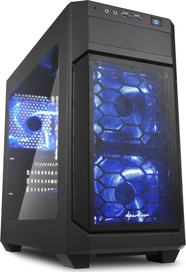 Komputer Sharkoon Komputer Gamingowy Ryzen 5 16/480GB GTX 1660 Ti 1