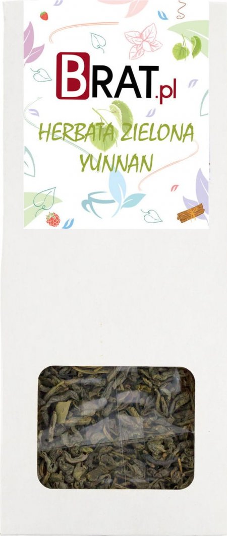 BRAT.PL Herbata zielona Yunnan 50g ZIELONA HERBATA 1