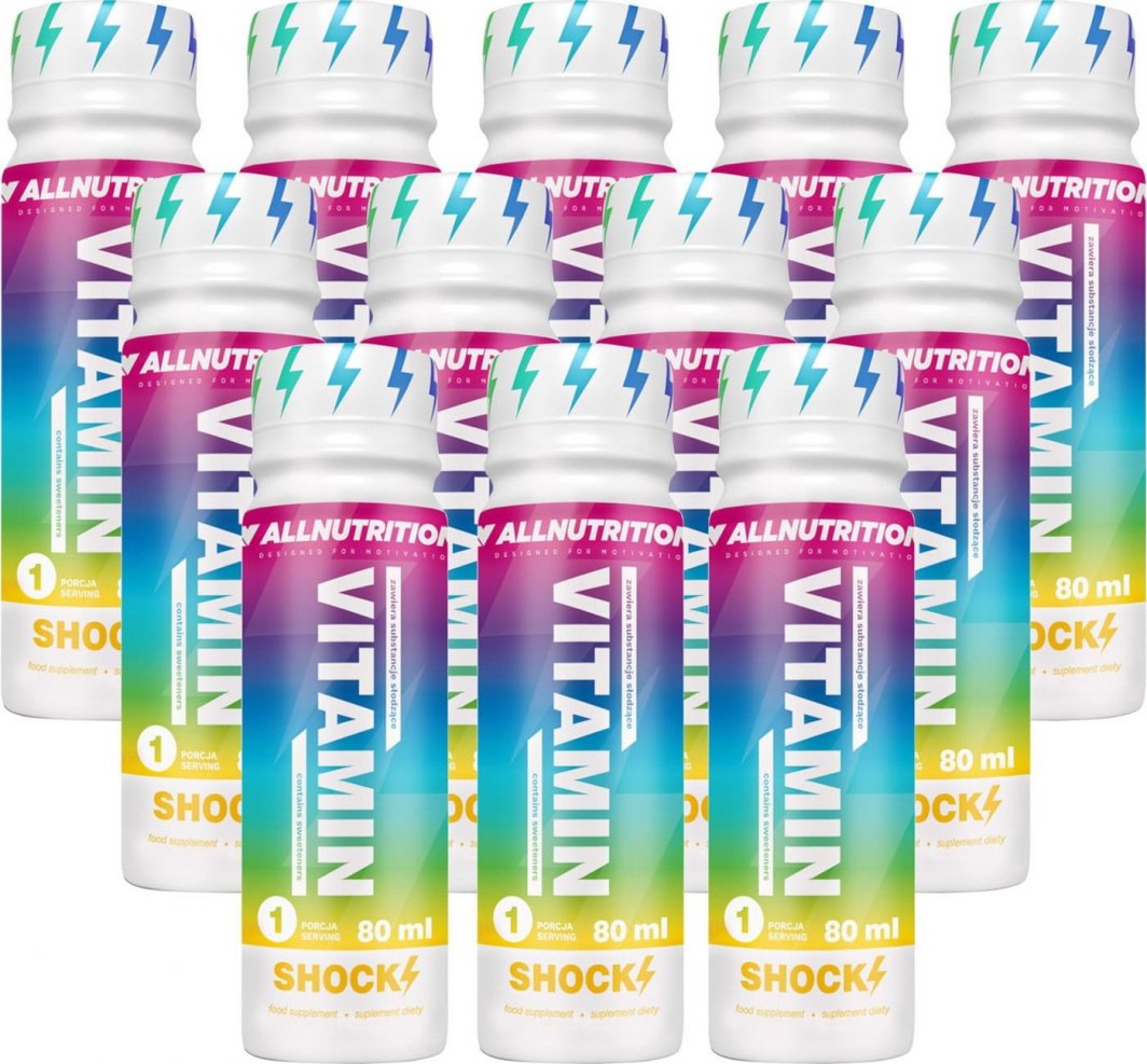 ALLNUTRITION Allnutrition Vitamin Shock Shot 80ml x12 WITAMINY I ...