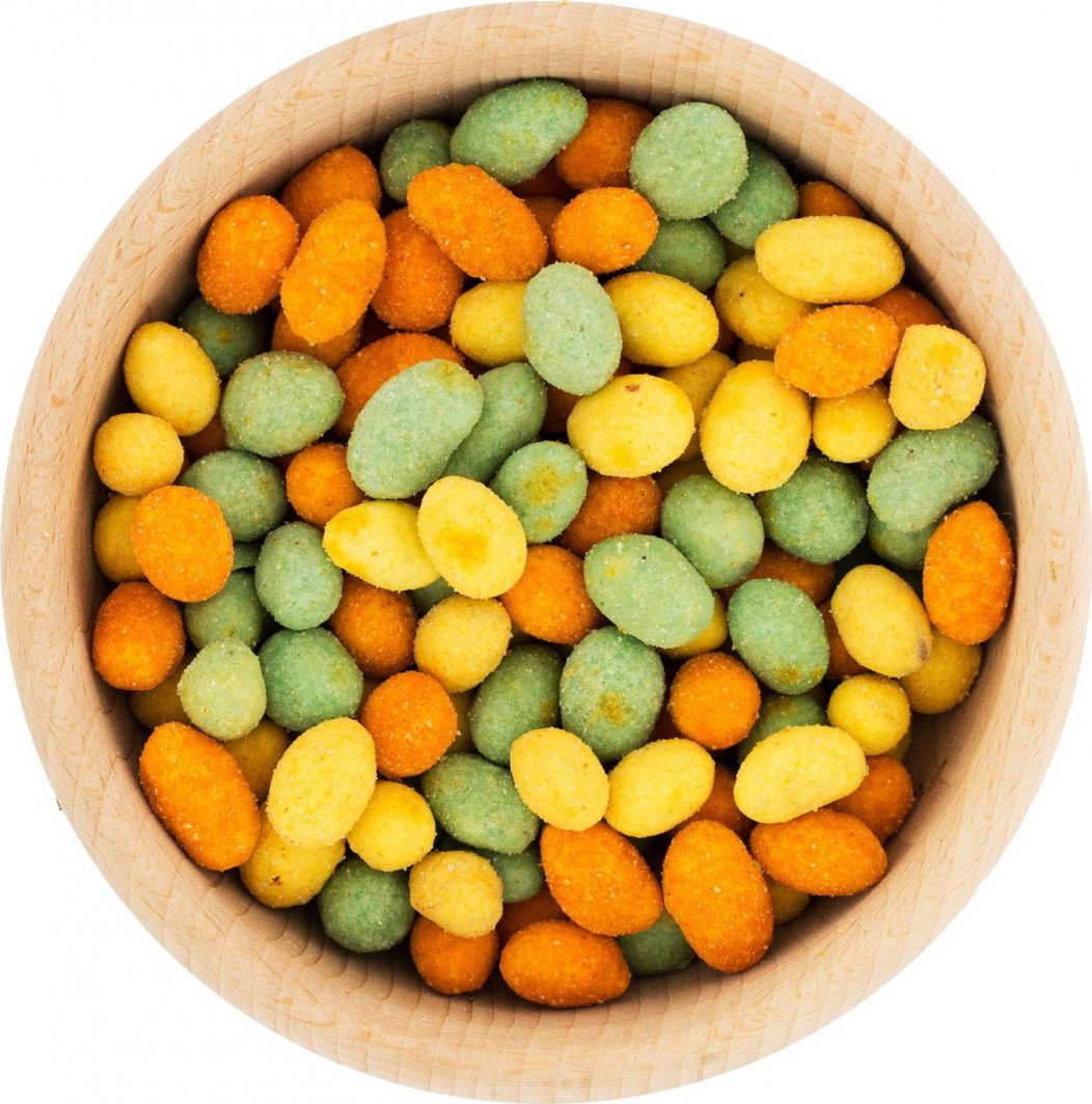 BRAT.PL MIX orzeszków w panierce 500g MIESZANKA ORZESZKÓW ZIEMNYCH 1