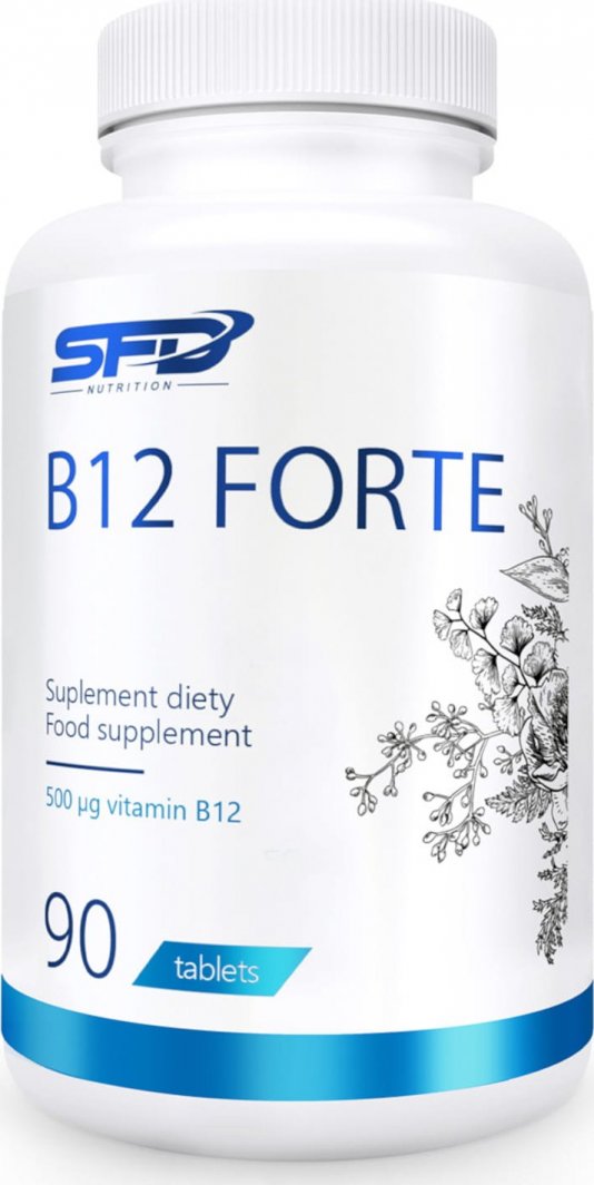 SFD B12 Forte 90tab - SFD PRAWIDŁOWE FUNKCJONOWANIE UKŁADU NERWOWEGO 1