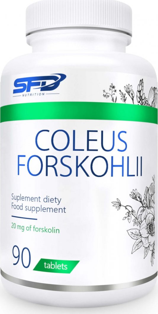 SFD Coleus Forskohlii 90tab - SFD UTRATA TKANKI TŁUSZCZOWEJ 1