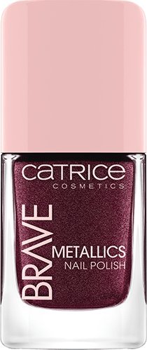 Catrice Lakier do paznokci Catrice Brave Metallics 04-love you cherry much (10,5 ml) 1