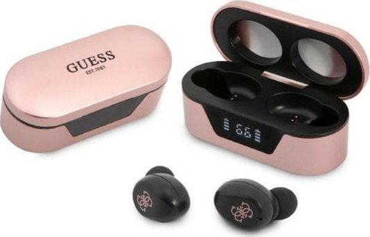 Słuchawki Guess Guess słuchawki Bluetooth GUTWST31EP TWS + stacja dokująca różowy/pink 1
