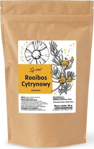 Vivio Herbata rooibos cytrynowy 50g 1