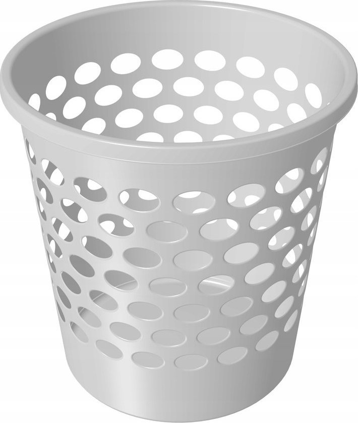 Kosz na śmieci ORPLAST biały 1