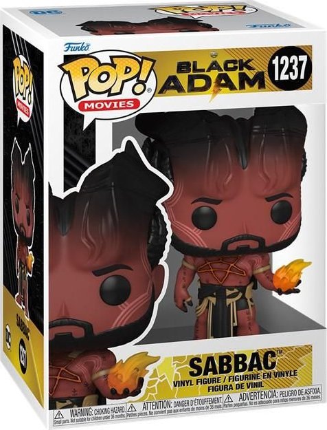 Figurka Funko Pop FUNKO POP Movies: Black Adam - Sabbac 1