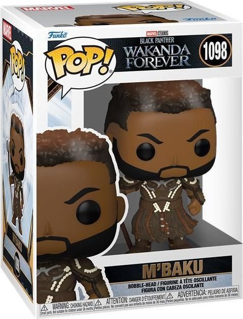 Figurka Funko Pop FUNKO POP Marvel: BPWF - M'Baku 1