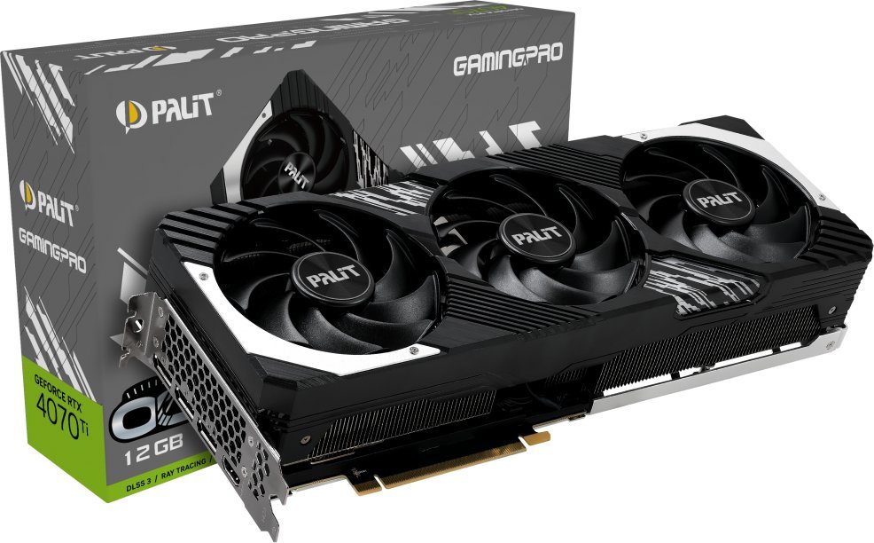 PALIT GeForce RTX 4070ti GamingPro ほぼ新品 Palit GeForce RTX 4070 Ti GamingPro OC 12GB GDDR6X