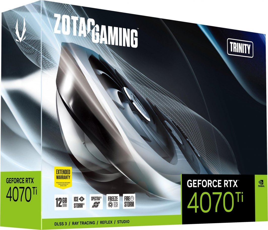 Zotac Gaming GeForce RTX 4070 Ti Trinity 12GB GDDR6X (ZT-D40710D