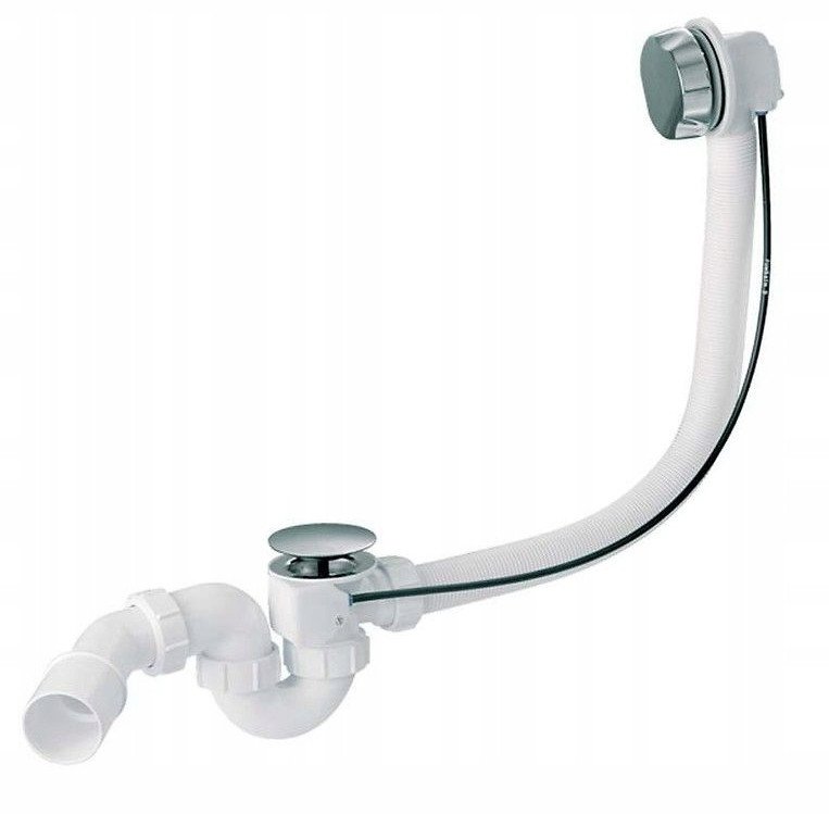 Syfon Cersanit (akcesoria - wanny) Syfon wannowy automatyczny XL (S904-011) 1