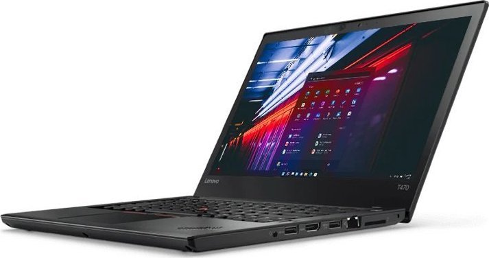Laptop Lenovo Lenovo ThinkPad T470 Core i5 7200u (7-gen.) 2,5 GHz / 16 GB / 240 SSD / 14" FullHD / Win 10 Prof. / Klasa A- 1