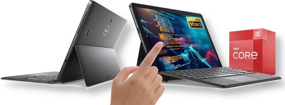 Laptop Dell 2w1 5290 i5-8GEN FullHD 8/256 SSD WIN+OFFICE 1