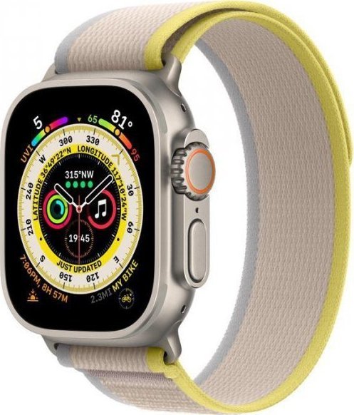 Smartwatch Apple SMARTWATCH ULTRA 49MM CELL./TITANIUM/YELLOW MQFU3 APPLE 1