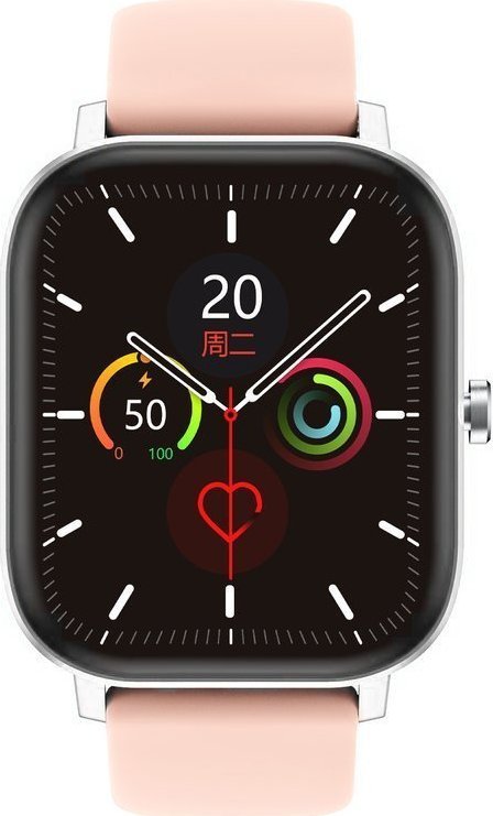 Smartwatch Pacific SMARTWATCH UNISEX PACIFIC 20-8 - EKG, WYKONYWANIE POŁĄCZEŃ (sy017g) 1
