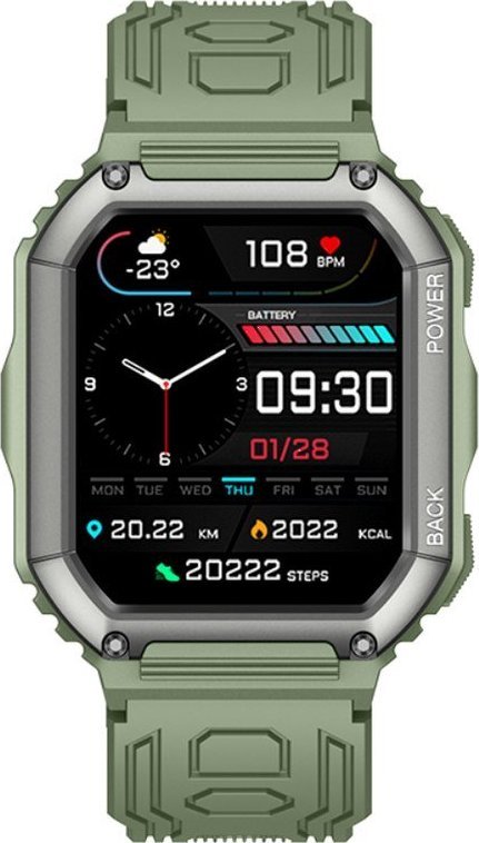 Smartwatch Rubicon SMARTWATCH MĘSKI Rubicon RNCE93 - WYKONYWANIE POŁĄCZEŃ, PULSOMETR (sr037b) 1