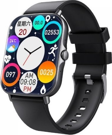 Smartwatch Smartwatch F107-BLACK Czarny 1