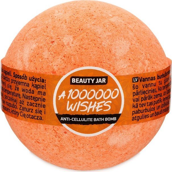 Beauty Jar Musująca kula antycellulitowa do kąpieli Beauty Jar A 10000000 Wishes Anti-Cellulite Bath Bomb (150 g) 1