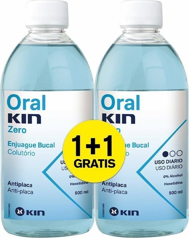 KIN Płyn do Płukania Ust Kin Oraklin Zero (2 uds) 1