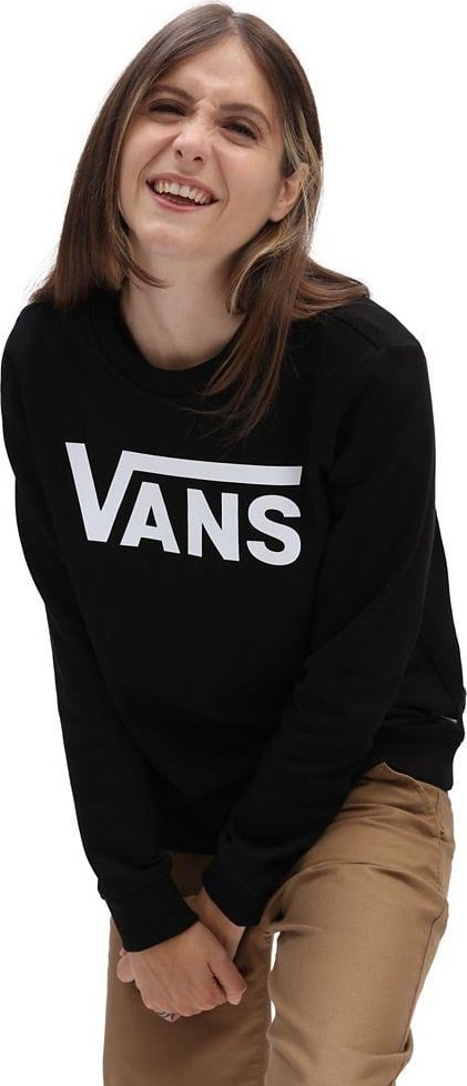 Vans Bluza damska Vans Classic V Crew Czarna (VN0A4S97BLK) r. S 1