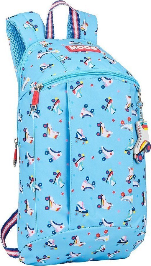 Moos Plecak Casual Rollers Moos M821 Jasnoniebieski Wielokolorowy (22 x 39 x 10 cm) 1
