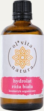 Olvita Woda z róży BIAŁEJ organiczna 100ml OLVITA NATURA 1