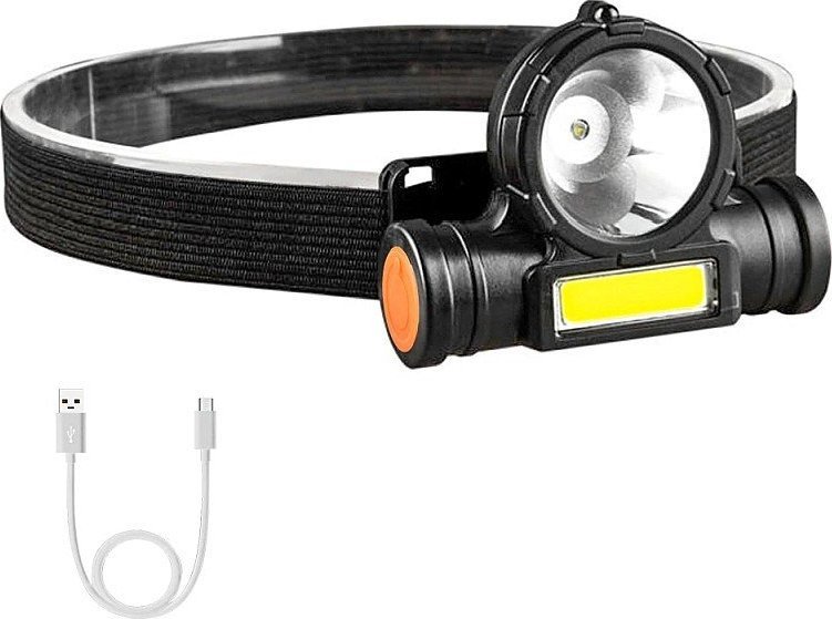 Latarka czołowa Latarka czołowa PRO P900 akumulatorowa LED T6+COB 1000lm wodoodporna Latarka czołowa PRO P900 akumulatorowa LED T6+COB 1000lm wodoodporna 1