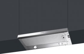 Okap Smeg NAS RTV AGD Okap podszafkowy SMEG KSET66E 60cm Stal nierdzewna 1