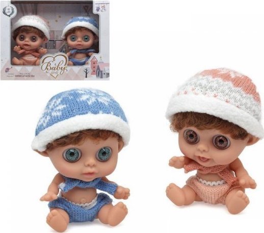 BigBuy Kids Lalka Baby 15 cm 2 Sztuk 1