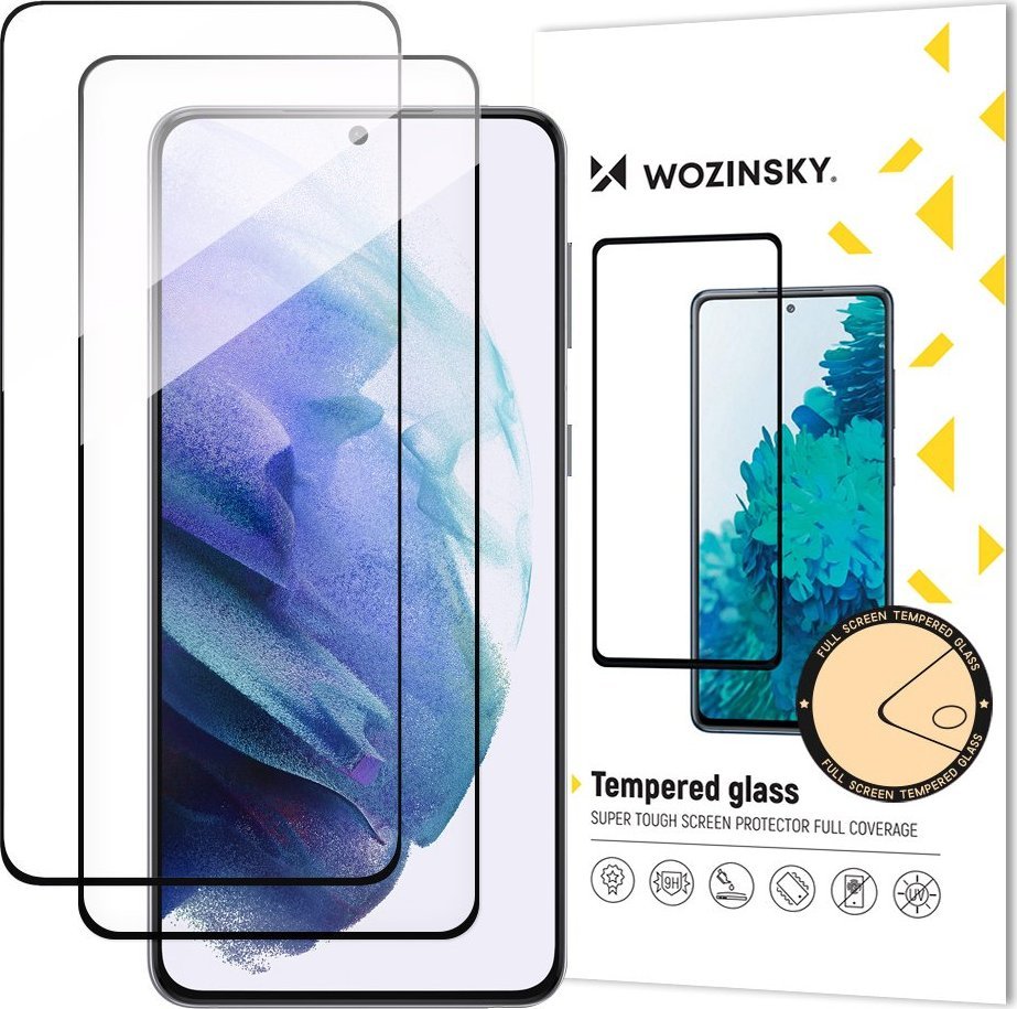 Wozinsky Wozinsky Full Glue Tempered Glass szkło hartowane Samsung Galaxy S23+ 9H na cały ekran z czarną ramką 1