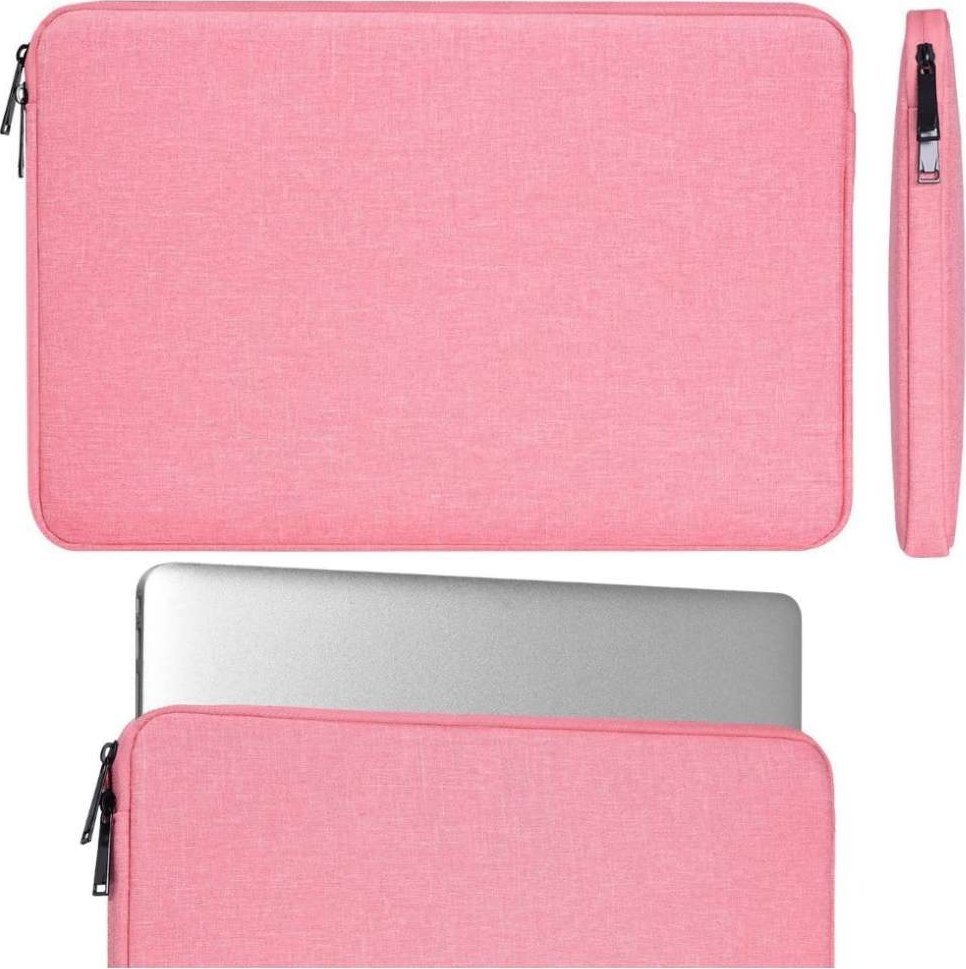 Torba Alogy Alogy Torba Etui na laptopa Wsuwka do 13.3 cala różowa uniwersalny 1