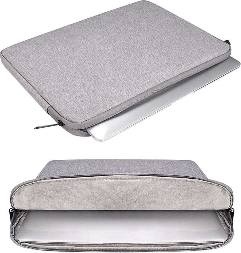 Torba Alogy Alogy Torba Etui na laptopa Wsuwka do 13.3 cala Szara uniwersalny 1