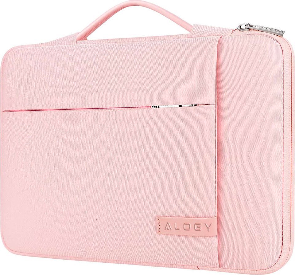 Torba Alogy Alogy Torba na laptopa, MacBook'a do 13.3 cala 360 etui pokrowiec ochronny Różowa uniwersalny 1