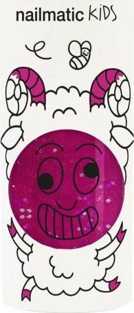 Nailmatic Kids Nail Polish Sheepy lakier do paznokci dla dzieci z drobinkami Różowy 8ml 1