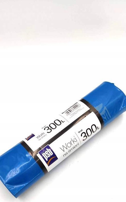 PSB Worki na śmieci LDPE 300L 10szt/rolka 1