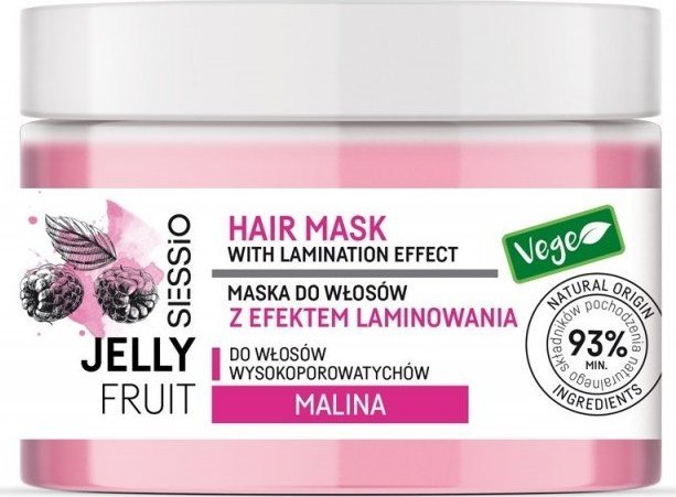 Chantal 250 g Sessio Maska galaretka malina (różowa) 1