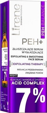 Lirene Lirene, Peh Balance  Złuszczające Serum wygładzające, 30 ml - Długi termin ważności! 1