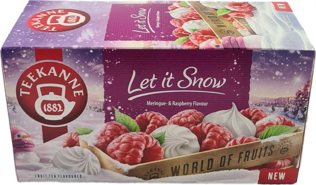 TEEKANNE Teekanne Let it Snow herbata o sm. bezy i malin 20t 45g 1