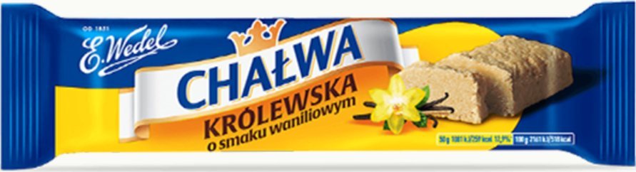 E.Wedel E.Wedel Chałwa królewska waniliowa 50g 1