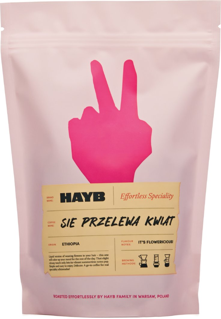 Kawa ziarnista HAYB Sie Przelewa Kwiat 250 g 1