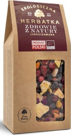 Dary Natury HERBATKA LIOFILIZOWANA ZDROWIE Z NATURY BIO 80 g - DARY NATURY 1